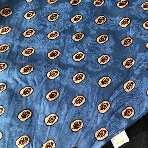 Vtg Glentex Paisley Print Scarf - Picture 2 of 11